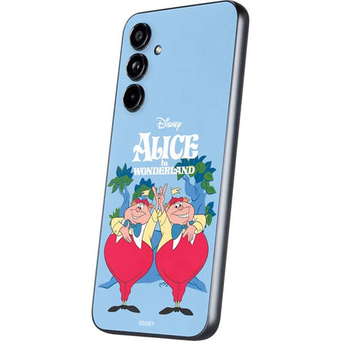 Disney Alice in Wonderland Tweedle Dee and Tweedle Dum Galaxy A54 5G Skin